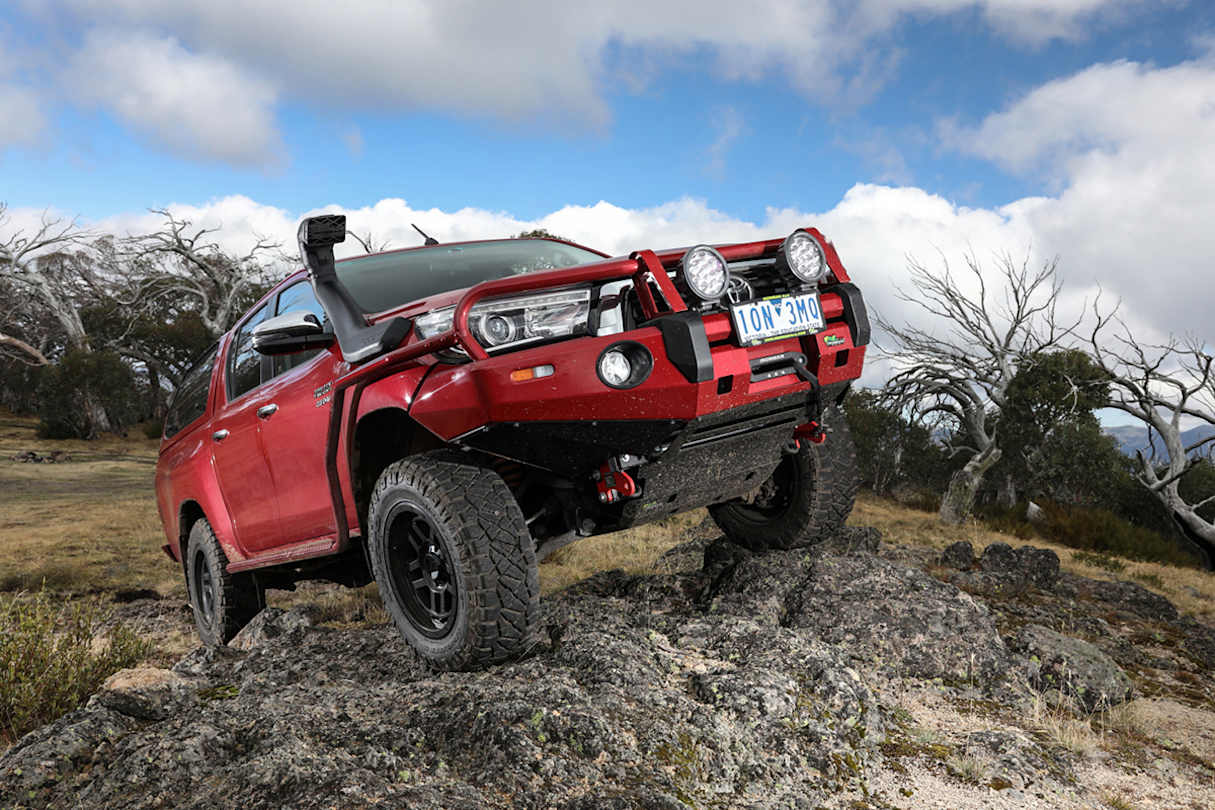 Avoid scraping your vehicle&#039;s underbody when you crest any hill. (image credit: Ironman 4x4).